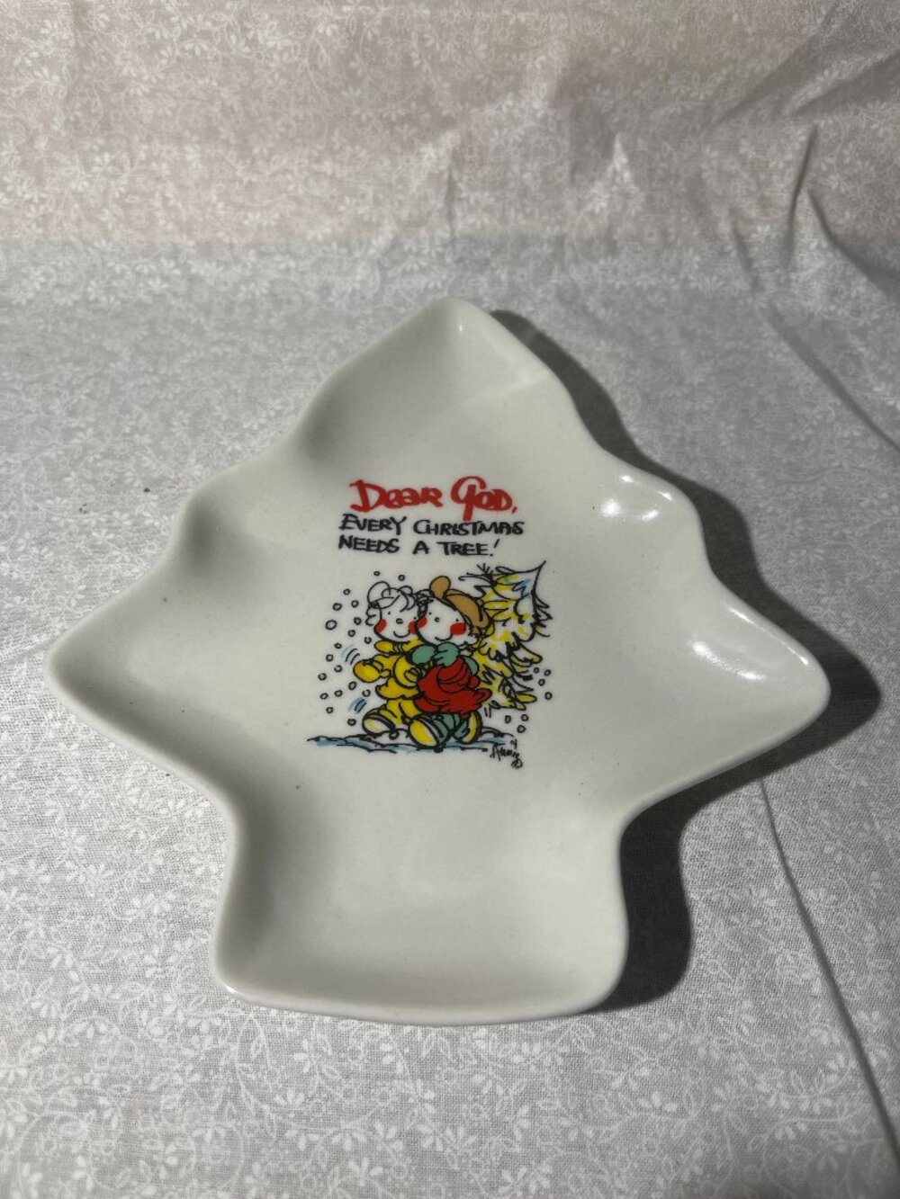 Dear God Kids 2008 Intercontinental Greetings LTD, Candy Dish Holiday Tree (141)
